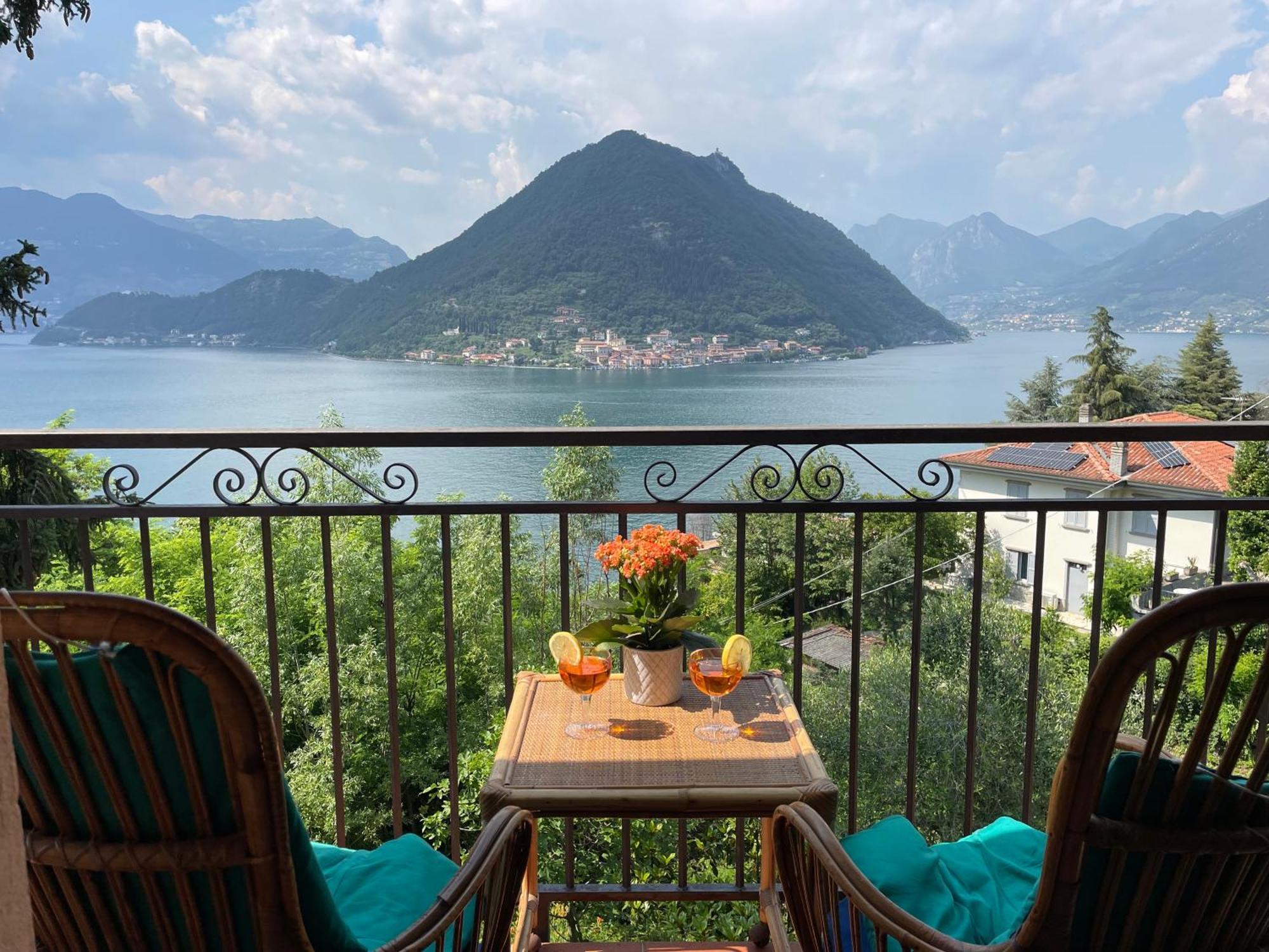 Appartamento Lake View Di Villa Giuliana Сульцано Экстерьер фото